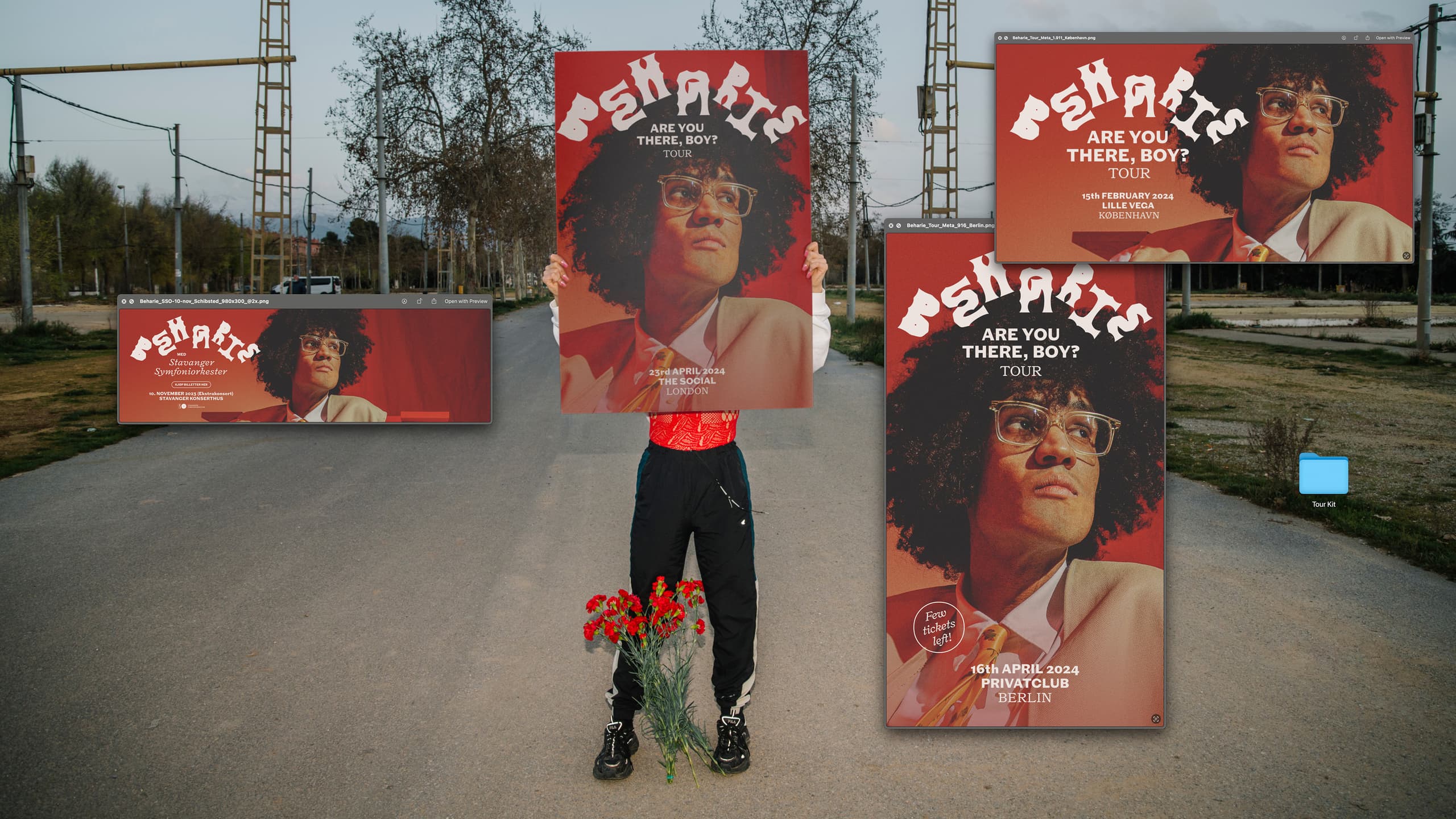 Beharie Visuelt 18 Venue Posters