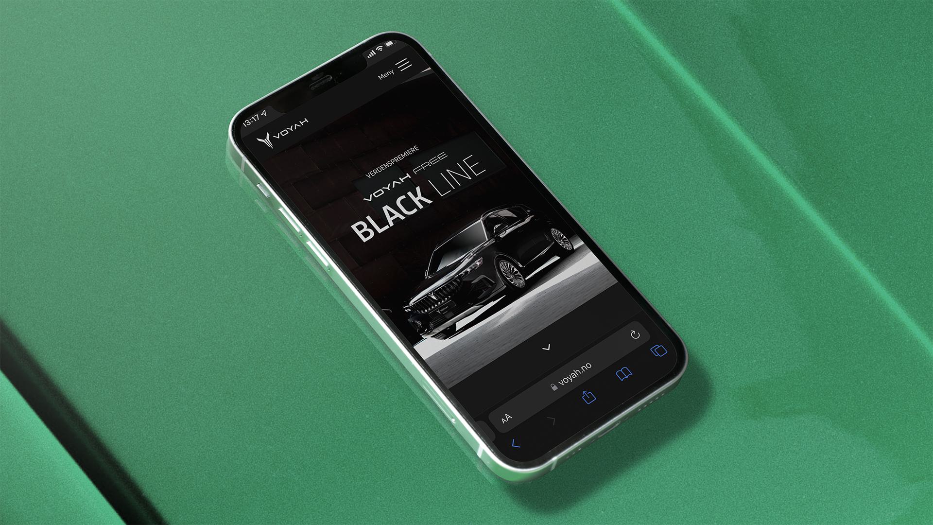 Voyah web black line